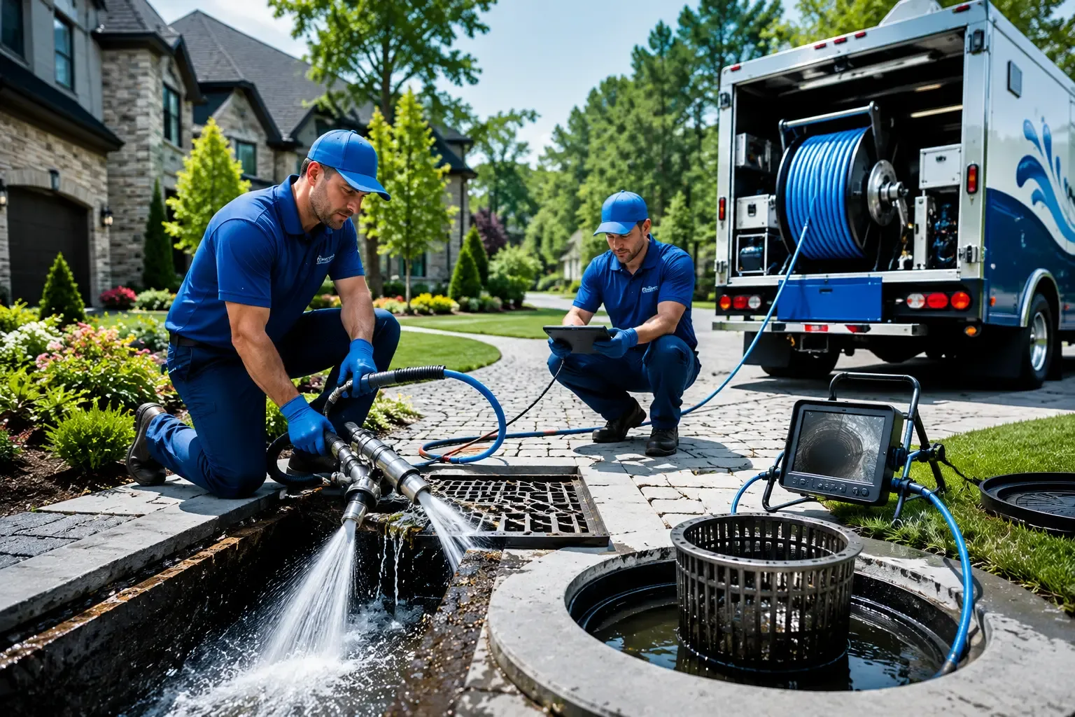 Local outdoor drain cleaning professionals in Lucerne, MO